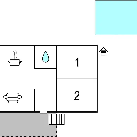 Apartment 2 Bedroom Amazing In Sv,lovrec *